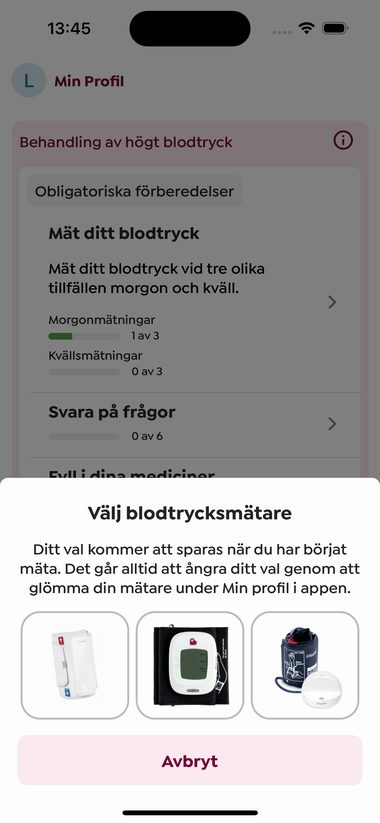 Välj din blodtrycksmätare