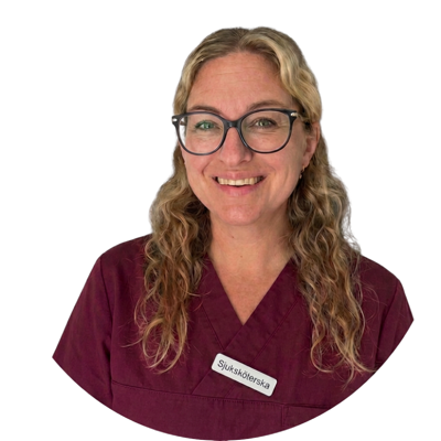 Mia Matthed, sjuksköterska hos Blodtrycksdoktorn